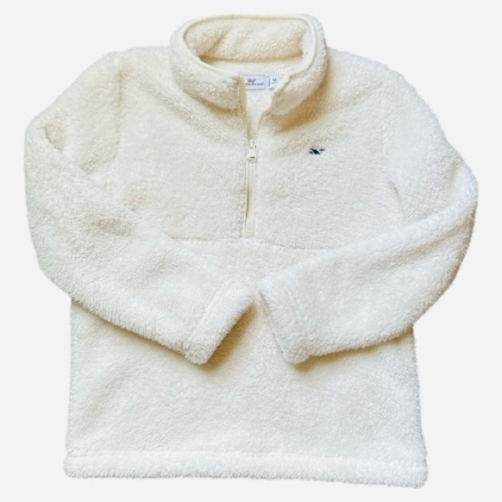 Vineyard Vines Fleece Quarter-Zip Pullover Size M
